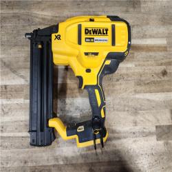 HOUSTON LOCATION - AS-IS DEWALT 20V MAX XR Lithium-Ion Electric Cordless 18-Gauge Brad Nailer (Tool Only)