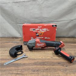 AS-IS Milwaukee 2880-20 FUEL 18-Volt Lithium-Ion Brushless Cordless 4-1/2 in./5 in. Grinder W/Paddle Switch (Tool-Only)