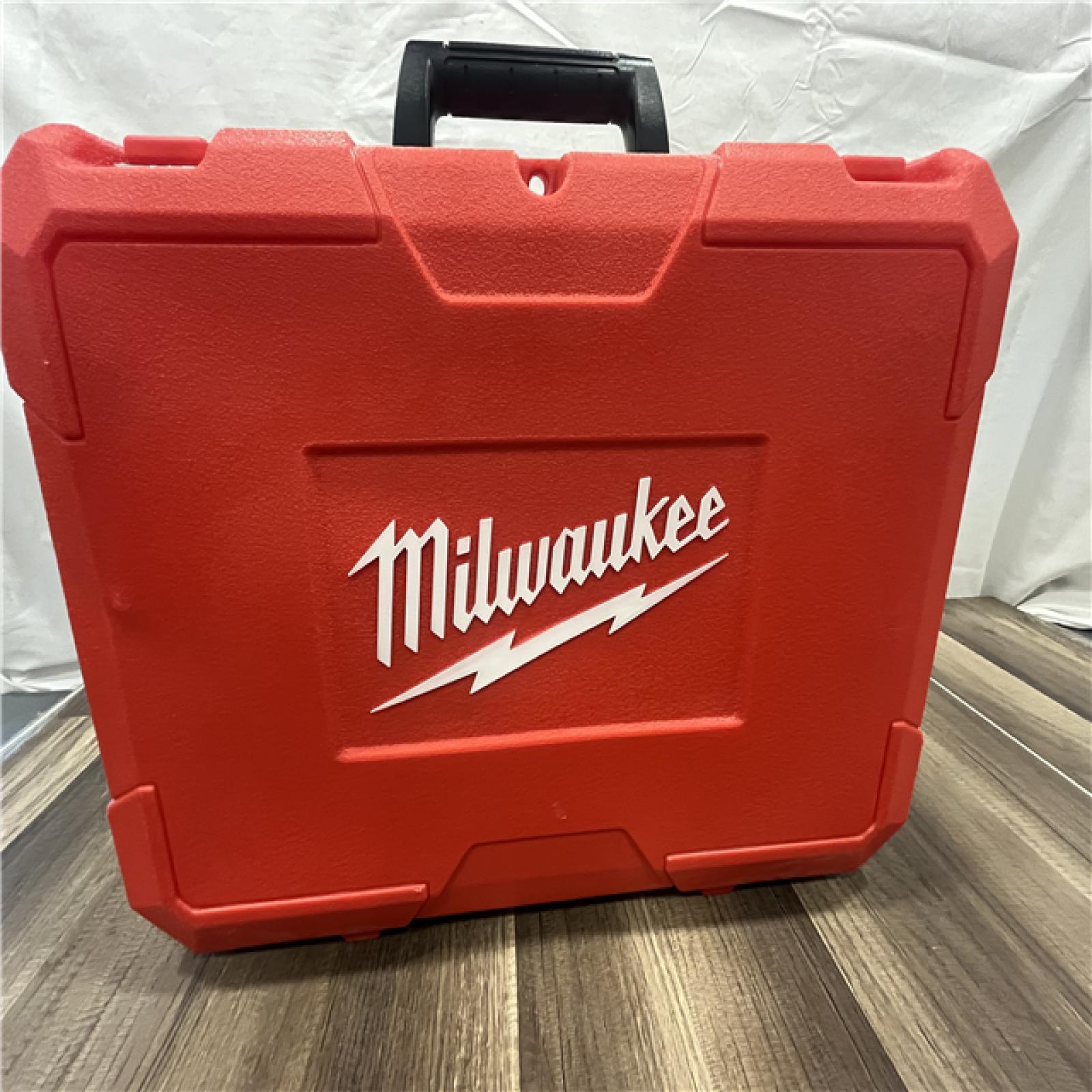 AS-IS MILWAUKEE 12-Volt Lithium-Ion Force Logic Cordless Press Tool Kit (3 Jaws Included) with Two 1.5 Ah Battery and Hard Case