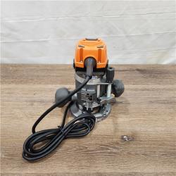 AS-IS RIDGID 11 Amp 2 HP 1/2 in. Corded Fixed Base Router