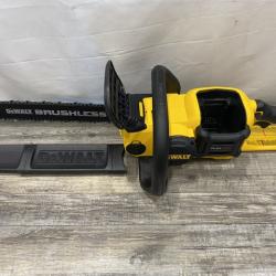 AS-IS DEWALT FLEXVOLT 60V MAX 16in. Brushless Cordless Battery Powered Chainsaw (Tool Only)