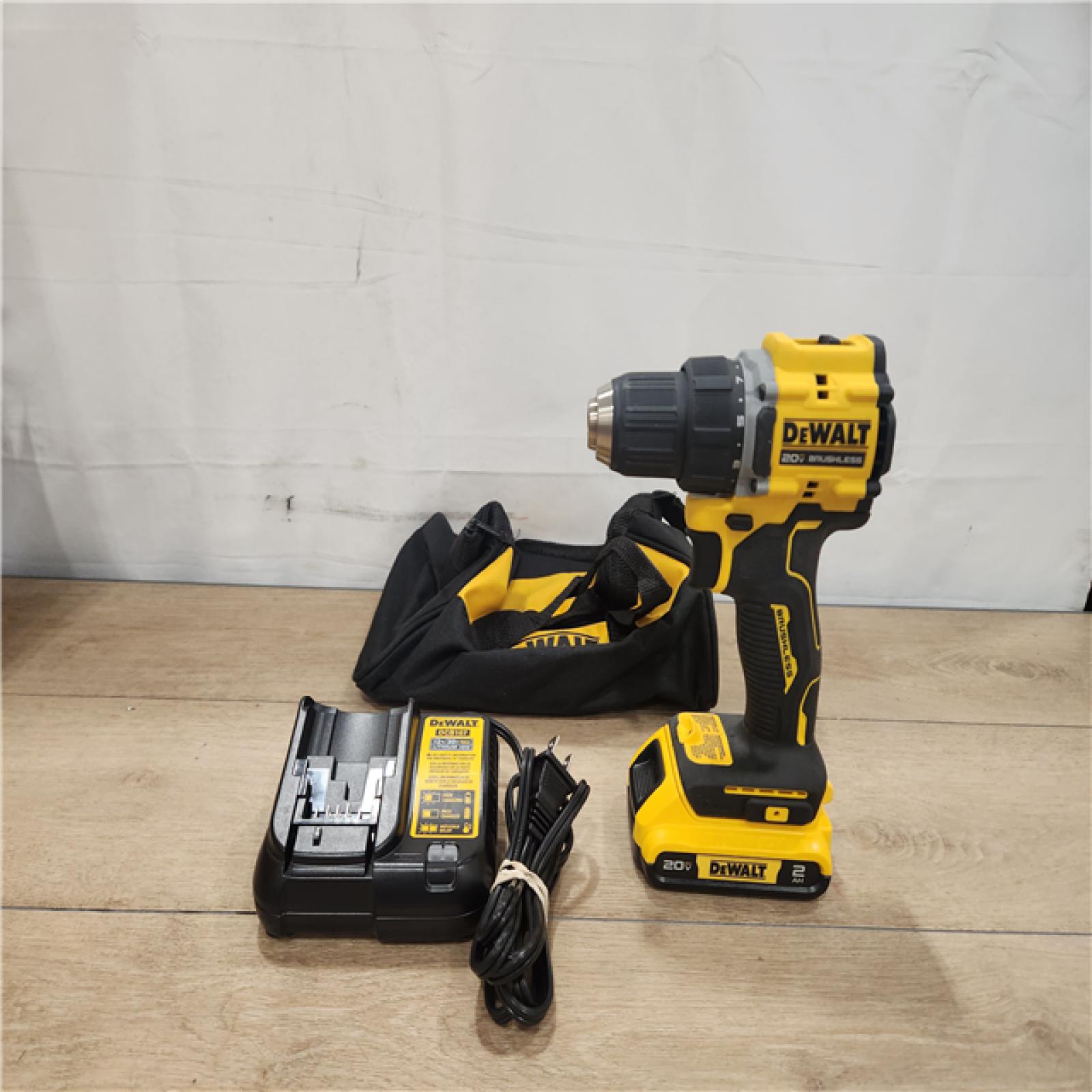 AS-IS- DEWALT DCD794D1 20V  Cordless.5 in Drill Driver  2 Ah