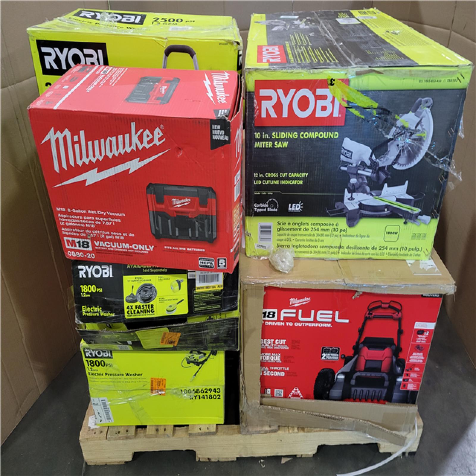 CALIFORNIA AS-IS TOOL PALLET