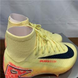 NEW! Nike Zoom Mercurial Superfly 10 Elite KM FG Firm Ground Soccer Cleat Light Laser Orange/Armory Navy-8