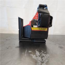 AS-IS- Milwaukee 12-Volt Lithium-Ion Cordless Green 250 ft. 3-Plane Laser Level Kit