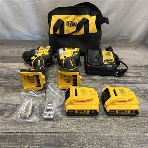 AS-IS DEWALT ATOMIC 20-Volt MAX Lithium-Ion Cordless Combo Kit