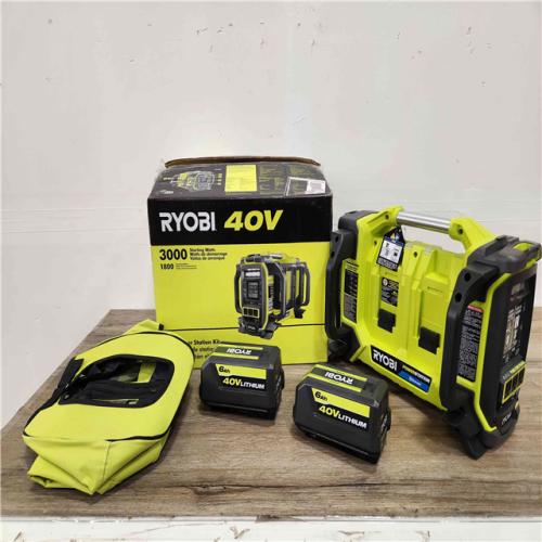 Phoenix Location Appears NEW RYOBI 40V 1800-Watt Portable Battery Power Station Inverter Generator and 4-Port Charger (Tool Only)