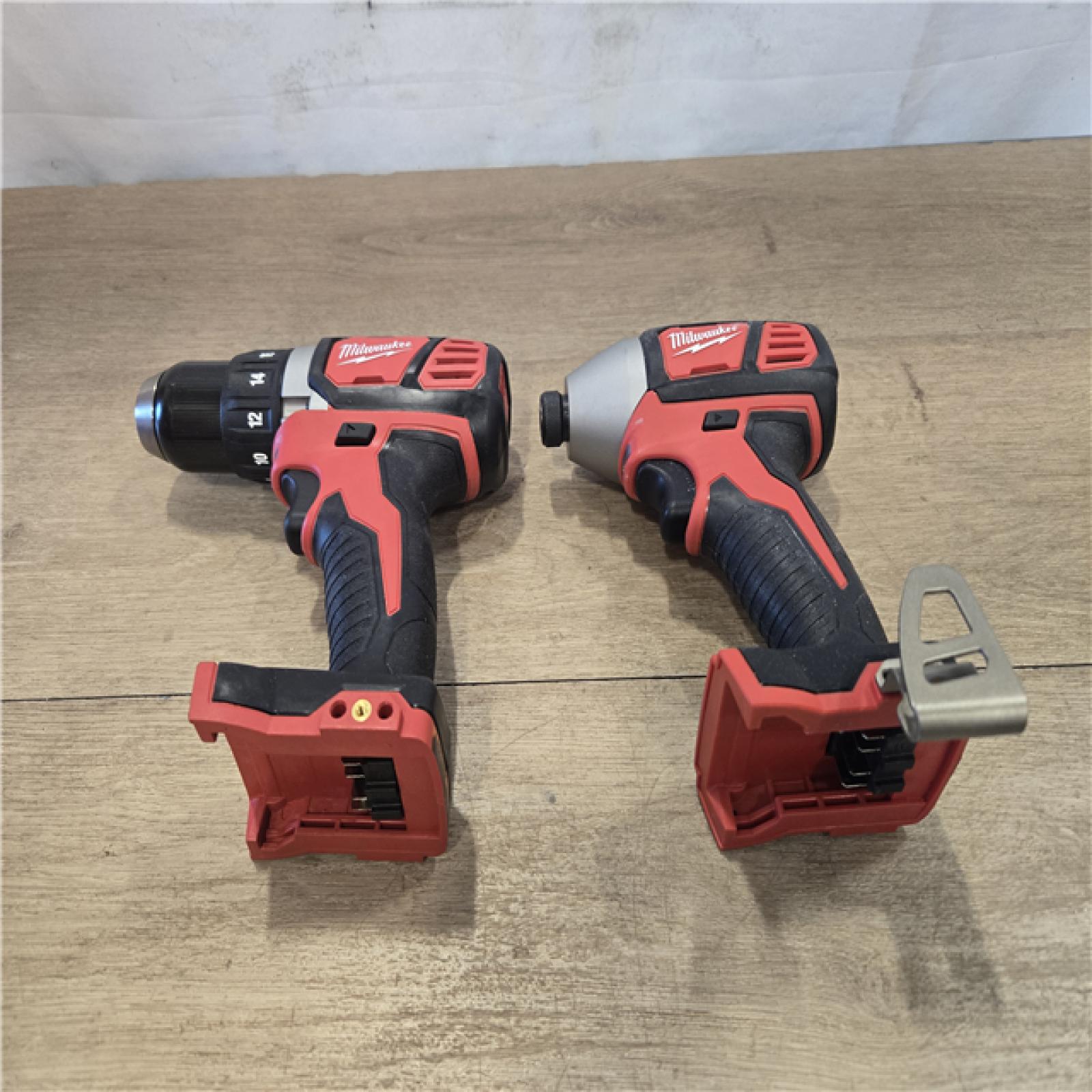 AS-IS Milwaukee 18V Cordless Drill Driver/Impact Driver Combo Kit