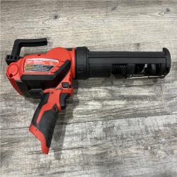 AS-IS Milwaukee 12V Lithium-Ion Cordless 10 oz. Adhesive and Caulk Gun (Tool-Only)