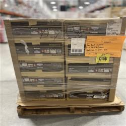 DALLAS LOCATION -  Metalux 14 in. Round 600-Watt Equivalent Integrated LED White High Bay Light PALLET- (20 UNITS)