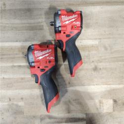 HOUSTON LOCATION - AS-IS Milwaukee 2 Tool Combo Kit W/ (2) Battery & Charger