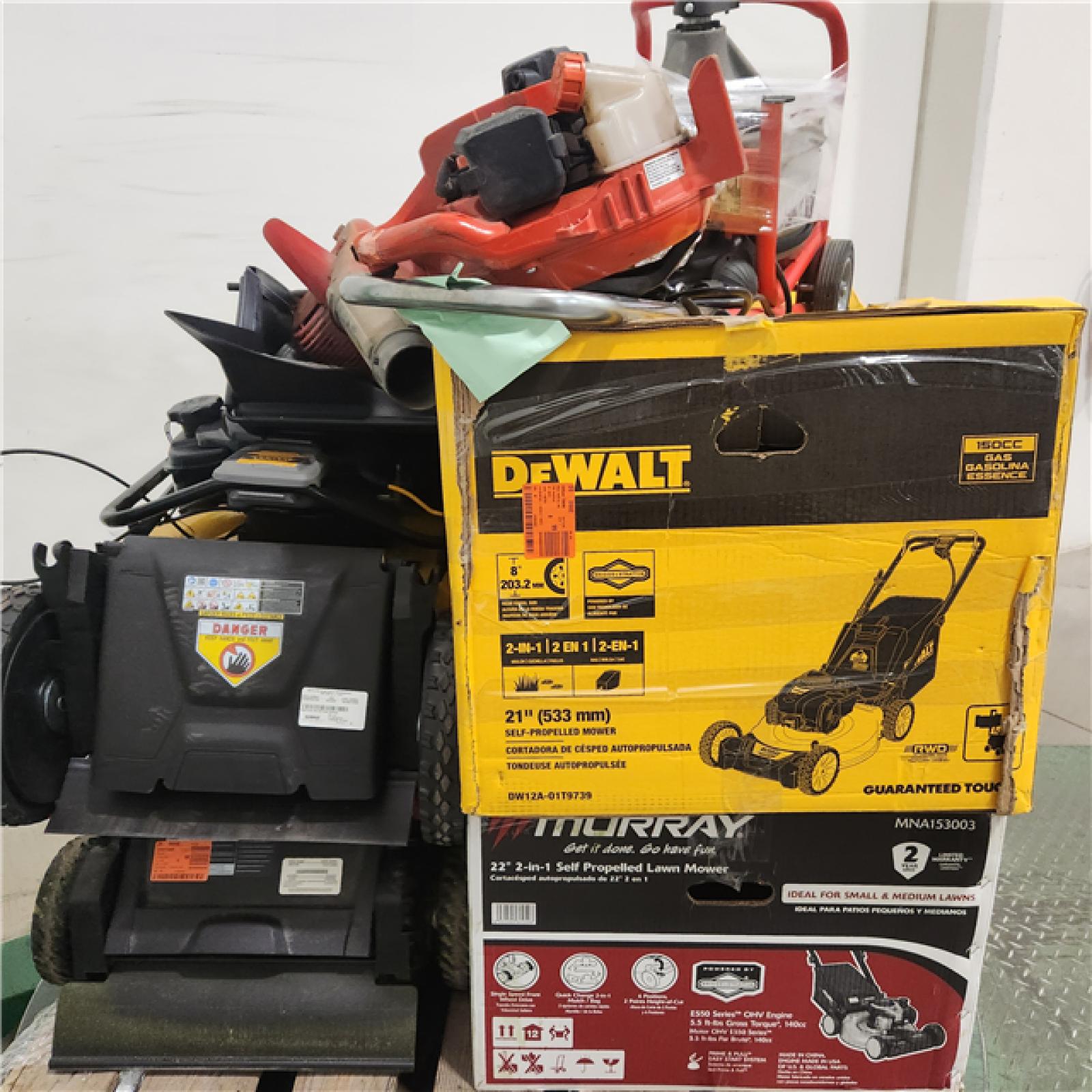 Dallas Location - As-Is Outdoor Power Equipment