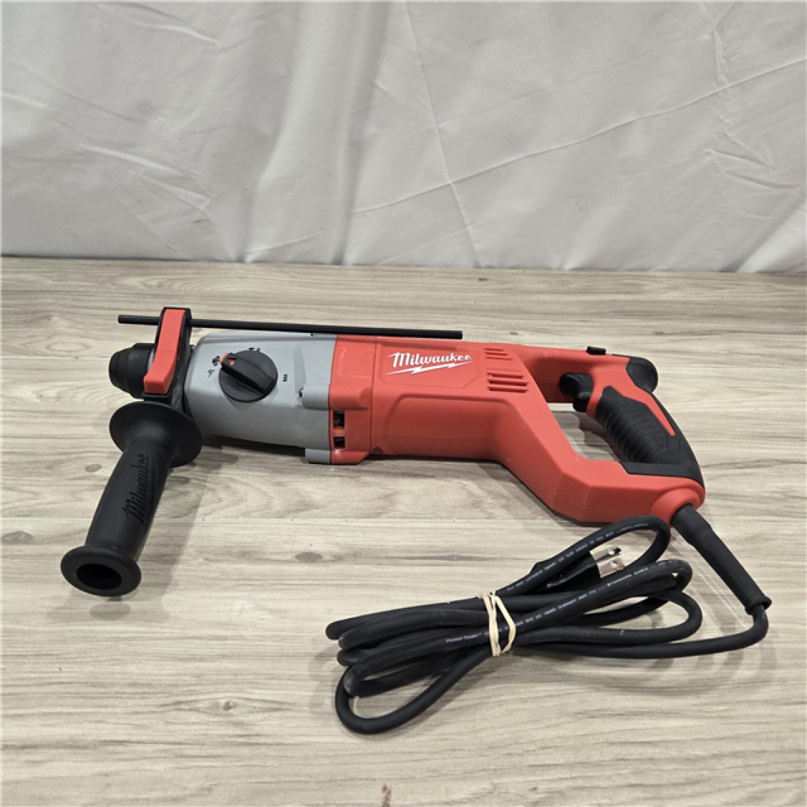AS-IS Milwaukee 1 in. SDS Plus D-Handle Rotary Hammer w/ Case (Tool-Only)