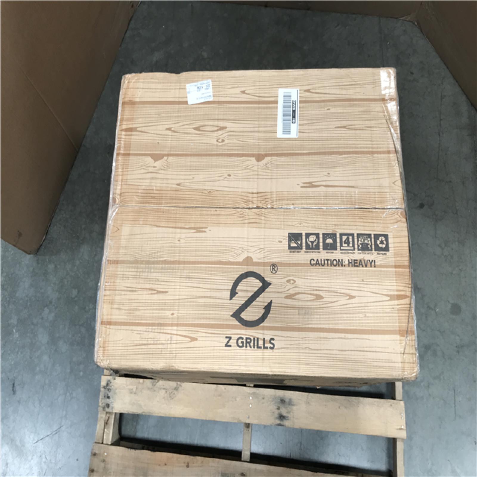 CALIFORNIA AS-IS Z GRILLS WOOD PELLET GRILL MODEL:zpg-6002b