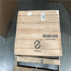 CALIFORNIA AS-IS Z GRILLS WOOD PELLET GRILL MODEL:zpg-6002b