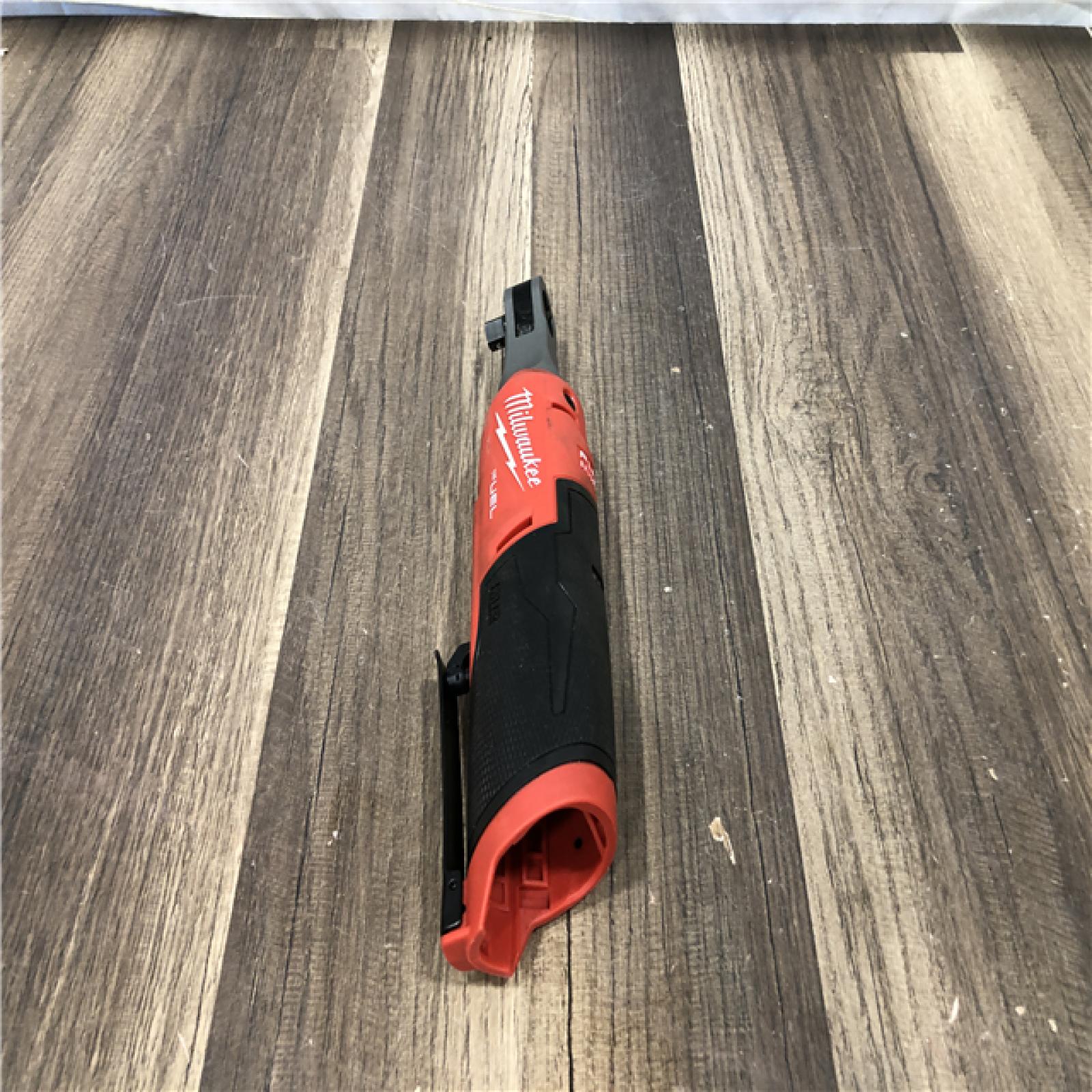 AS-IS Milwaukee FUEL 12-Volt Lithium-Ion Brushless Cordless High Speed 3/8 in. Ratchet (Tool-Only)