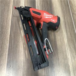 AS-IS Milwaukee FUEL 18-Volt Lithium-Ion Brushless Cordless Gen II 15-Gauge Angled Finish Nailer (Tool-Only)
