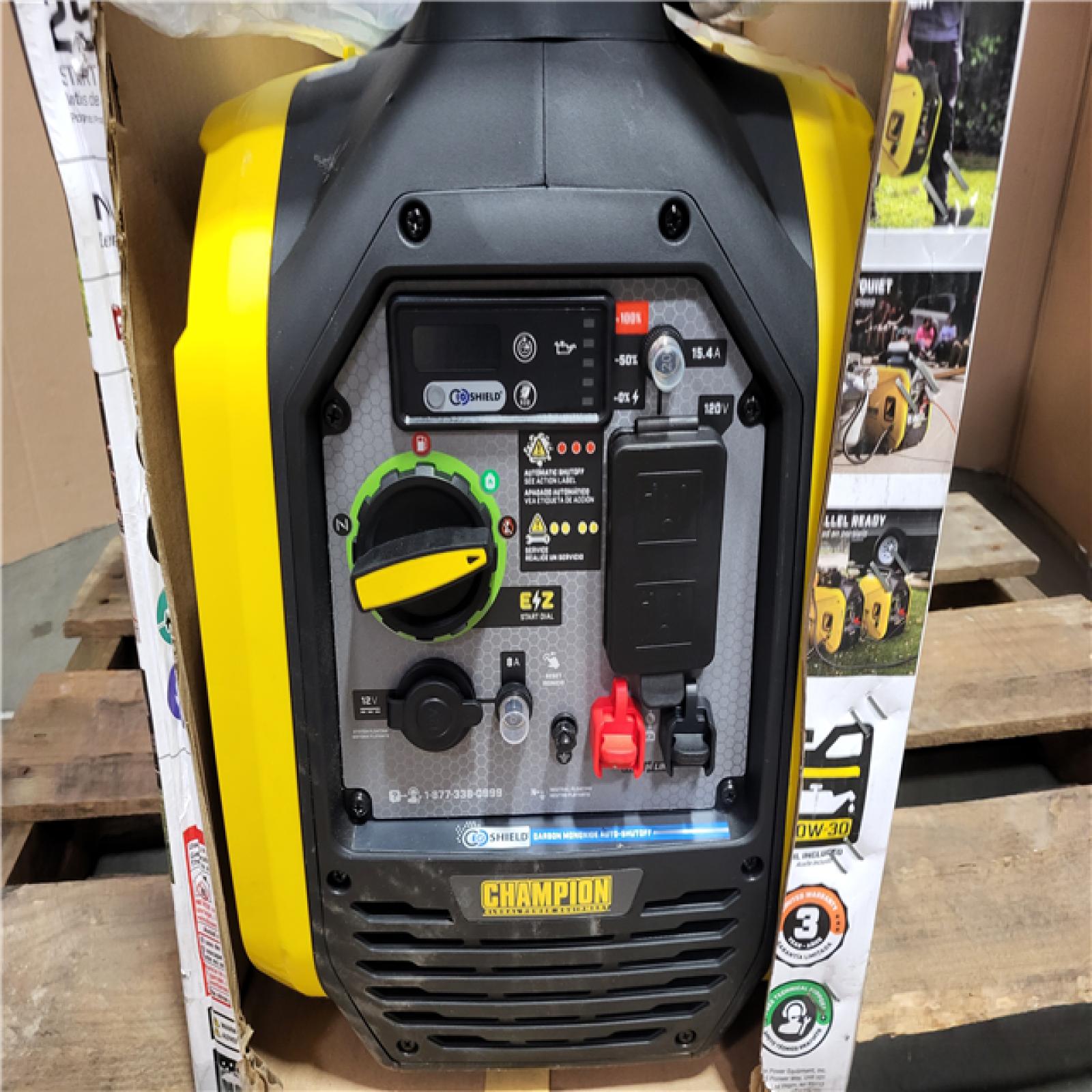 CALIFORNIA AS-IS CHAMPION PORTABLE GENERATOR