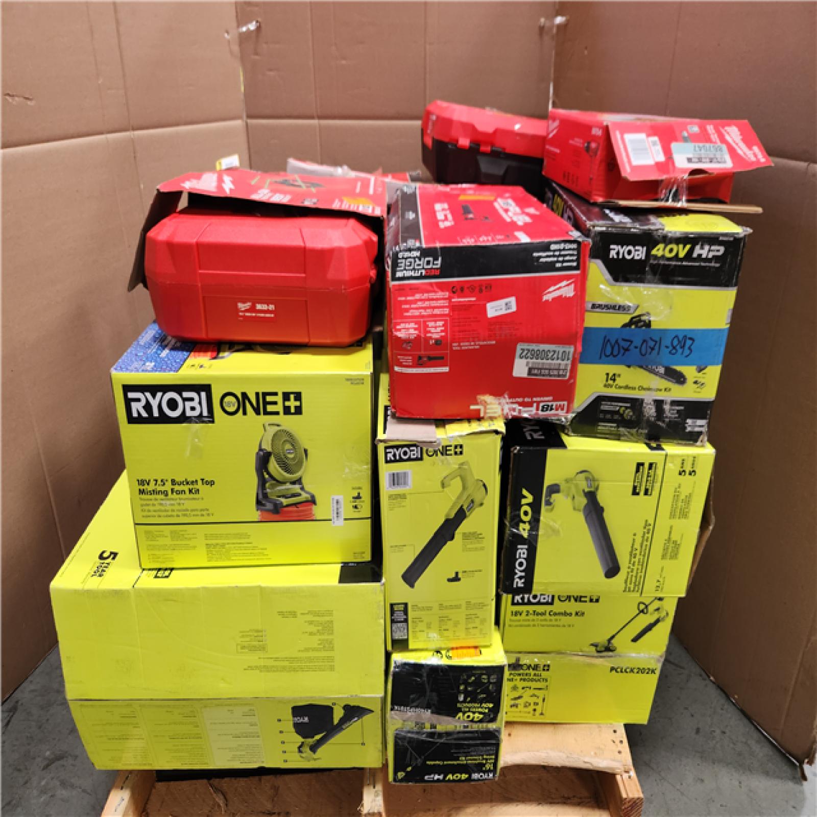 CALIFORNIA AS-IS TOOL PALLET