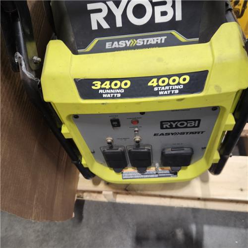 Dallas Location - As-Is RYOBI 4000-Watt Gasoline Generator