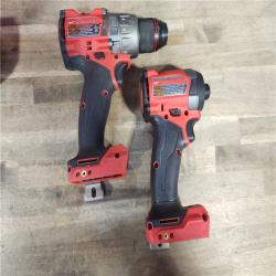 HOUSTON LOCATION - AS-IS MILWAUKEE FUEL 18V Lithium-Ion Brushless Cordless Hammer Drill and Impact Driver Combo Kit (2-Tool) with 2 Batteries
