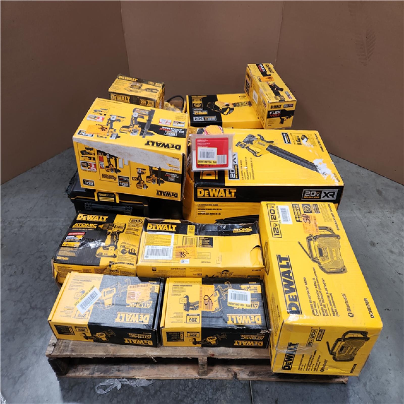 CALIFORNIA AS -IS  TOOL PALLET