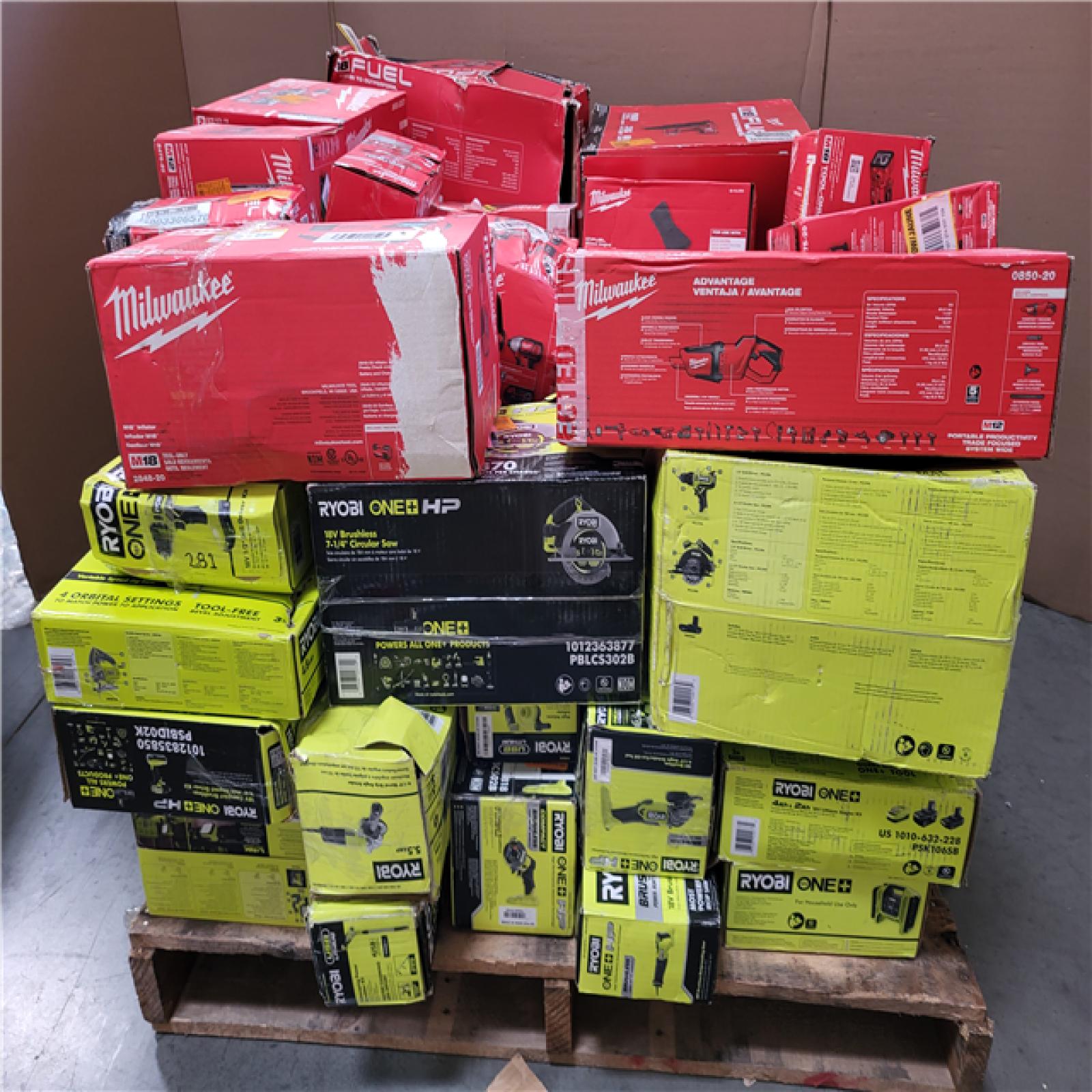 CALIFORNIA AS-IS TOOL PALLET