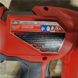 HOUSTON LOCATION - AS-IS MILWAUKEE FUEL 18V Cordless 18-Gauge 1/4 in. Narrow Crown Stapler (Tool-Only)