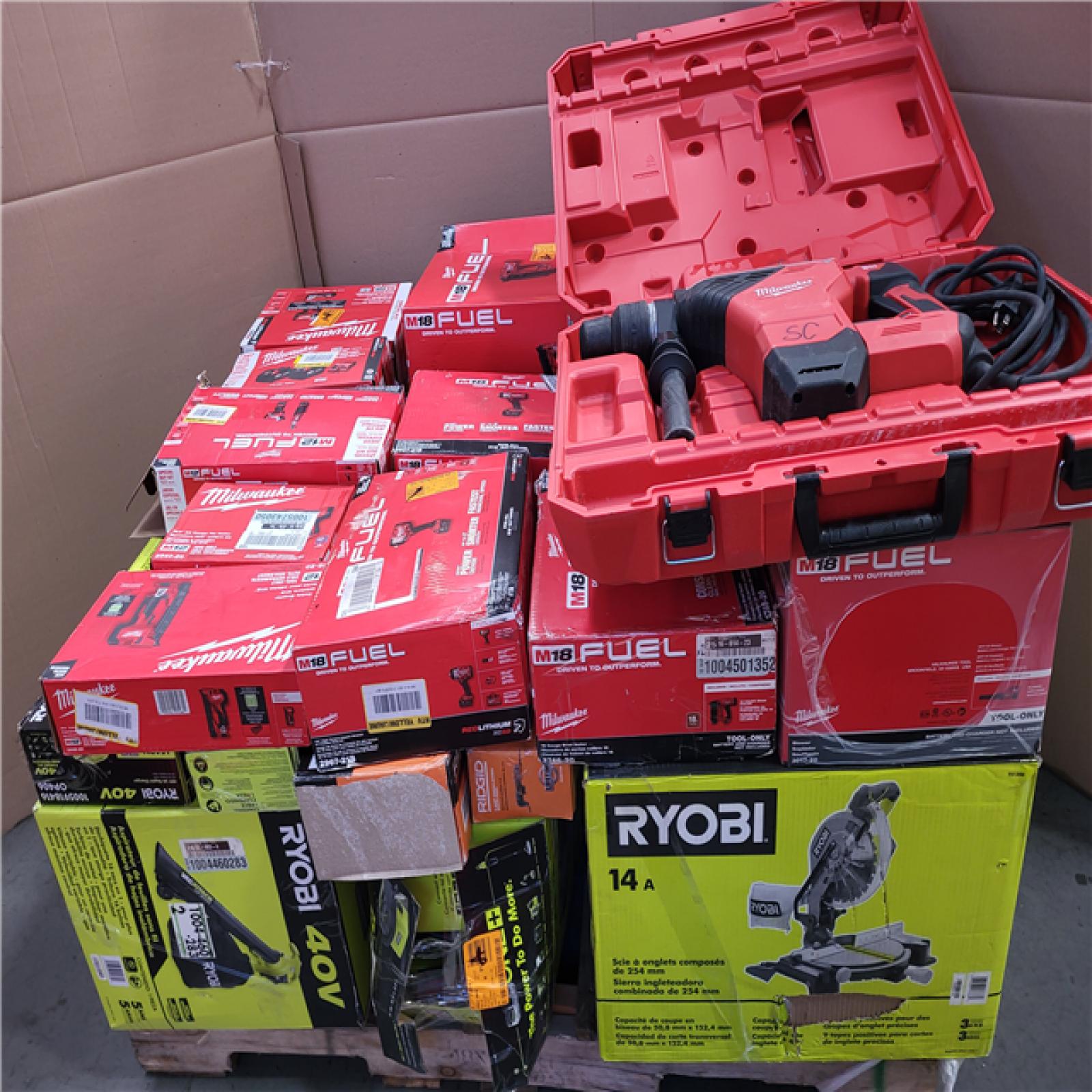 CALIFORNIA AS-IS TOOL PALLET