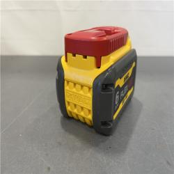 AS-IS - DEWALT FLEXVOLT 20V/60V MAX Lithium-Ion 6.0Ah Battery Pack with 6 Amp Output Charger