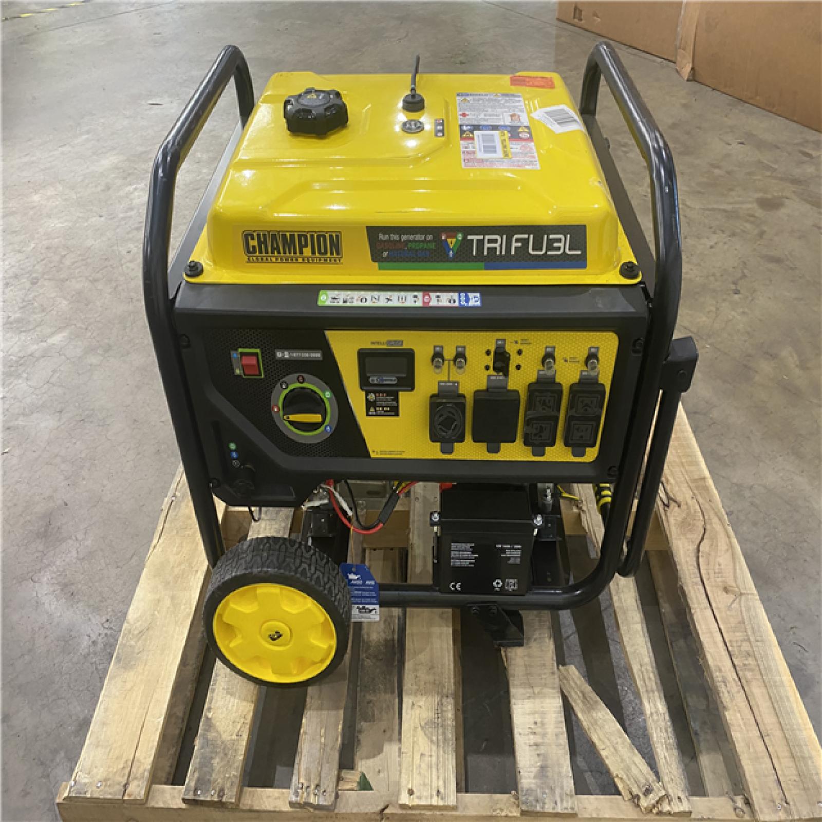 Houston Location - AS-IS Champion Dual Fuel Generator 11500Starting Watts 9200Running Watts