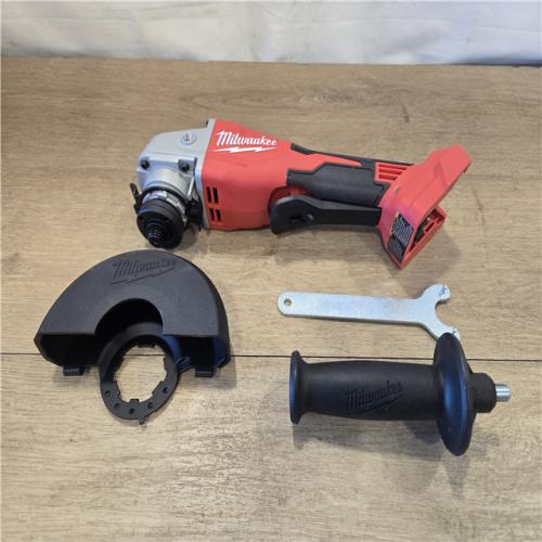AS-IS Milwaukee 18V Cordless 4-1/2 in./5 in. Grinder (Tool-Only)