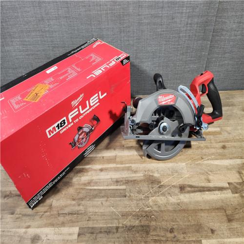 HOUSTON LOCATION - AS-IS MILWAUKEE 7-1/4 REAR HANDLE CIRCULAR SAW (TOOL ONLY)
