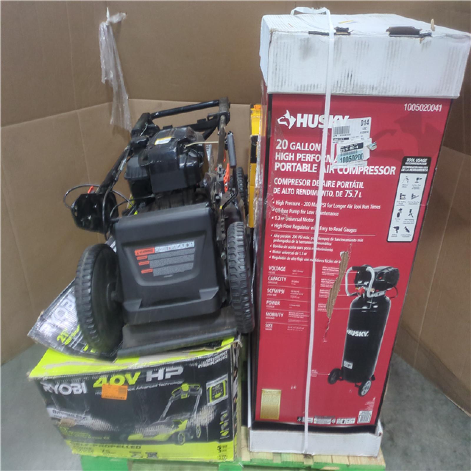 California AS-IS OUTDOOR POWER EQUIPMENT
