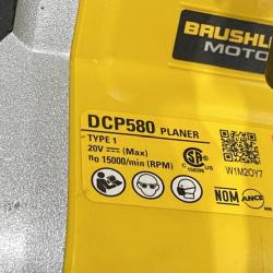 AS-IS DEWALT 20V MAX XR Cordless Brushless 3-1/4 in. Planer (Tool Only)