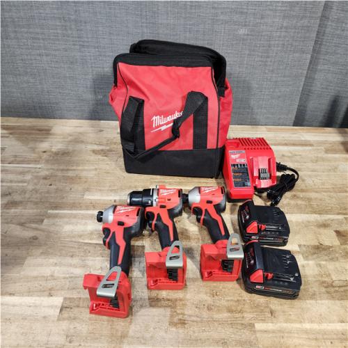 Houston Location AS-IS Milwaukee Drill and Impacts QTY/2 and Batteries QTY/2 and Charger