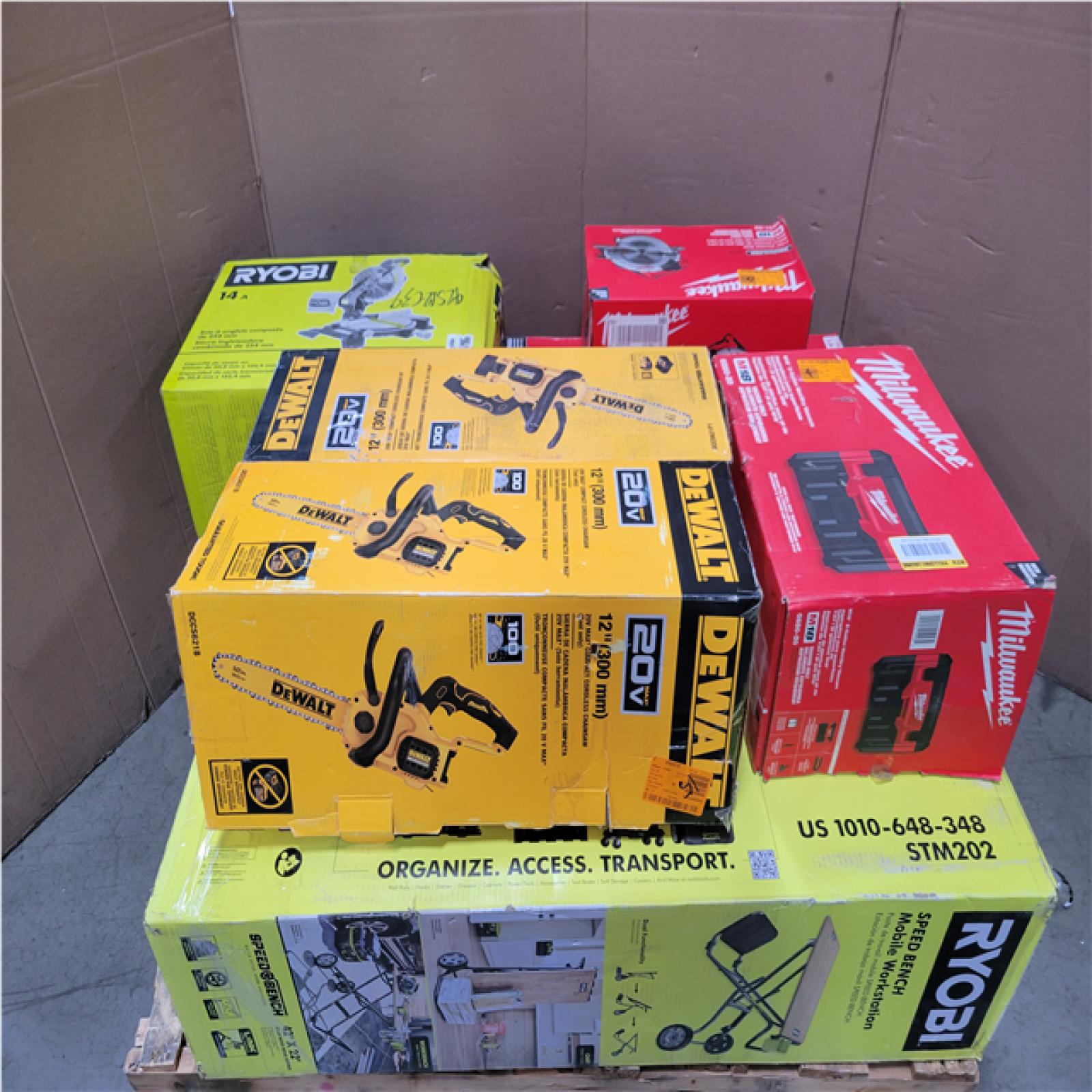 CALIFORNIA AS-IS TOOL PALLET