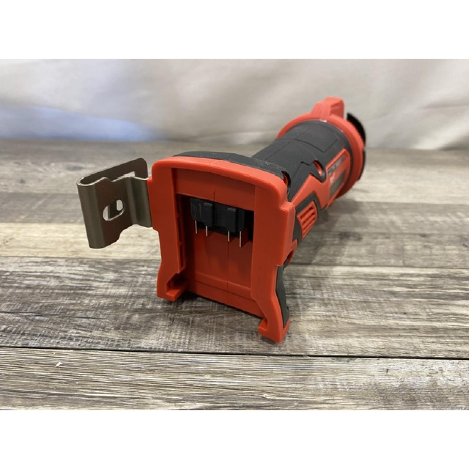 AS-IS Milwaukee 18V Lithium-Ion Cordless Drywall Cut Out Rotary Tool (Tool-Only)