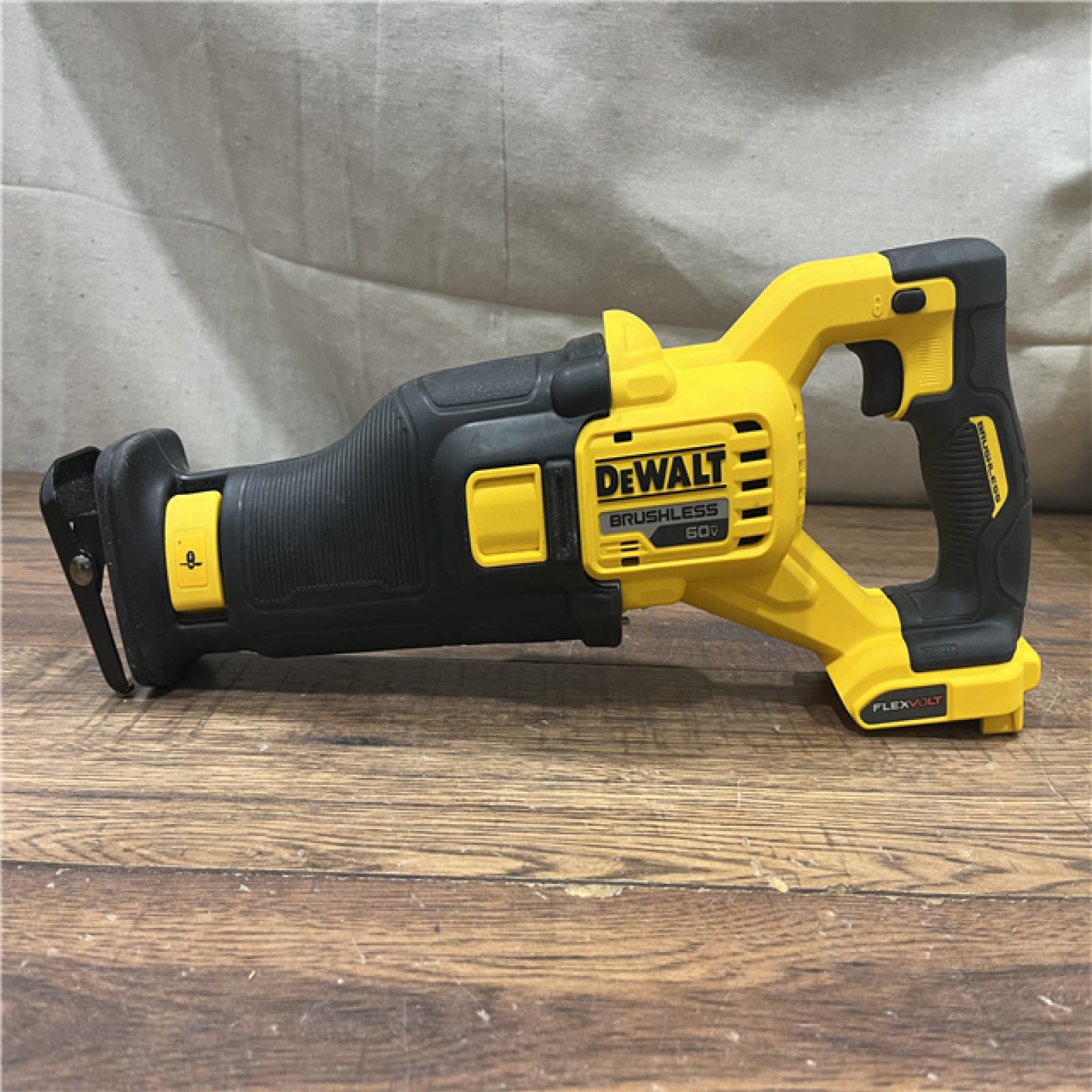 AS-IS DeWalt DCS389B FLEXVOLT 60V MAX Cordless Brushless Reciprocating Saw (Tool-Only)