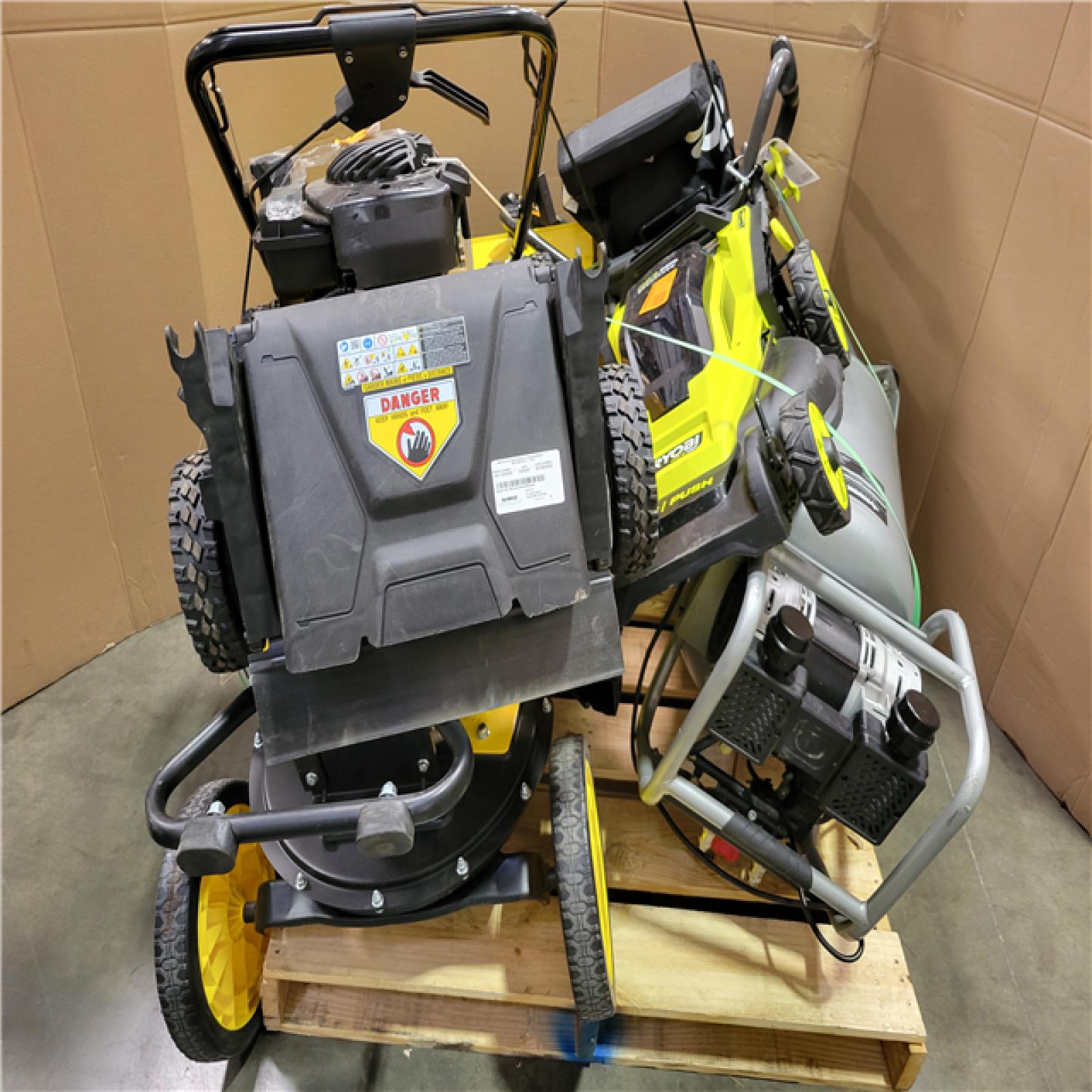 CALIFORNIA AS-IS OUTDOOR POWER EQUIPMENT