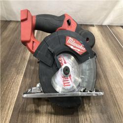 AS-IS Milwaukee FUEL 18V Lithium-Ion Brushless Cordless Metal Cutting 5-3/8 in. Circular Saw (Tool-Only)