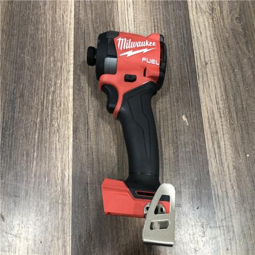 AS-IS Milwaukee FUEL 18V Lithium-Ion Brushless Cordless 1/4 in. Hex Impact Driver (Tool-Only)