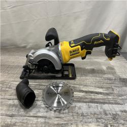 AS-IS DEWALT ATOMIC 20V MAX Cordless Brushless 4-1/2 in. Circular Saw (Tool Only)