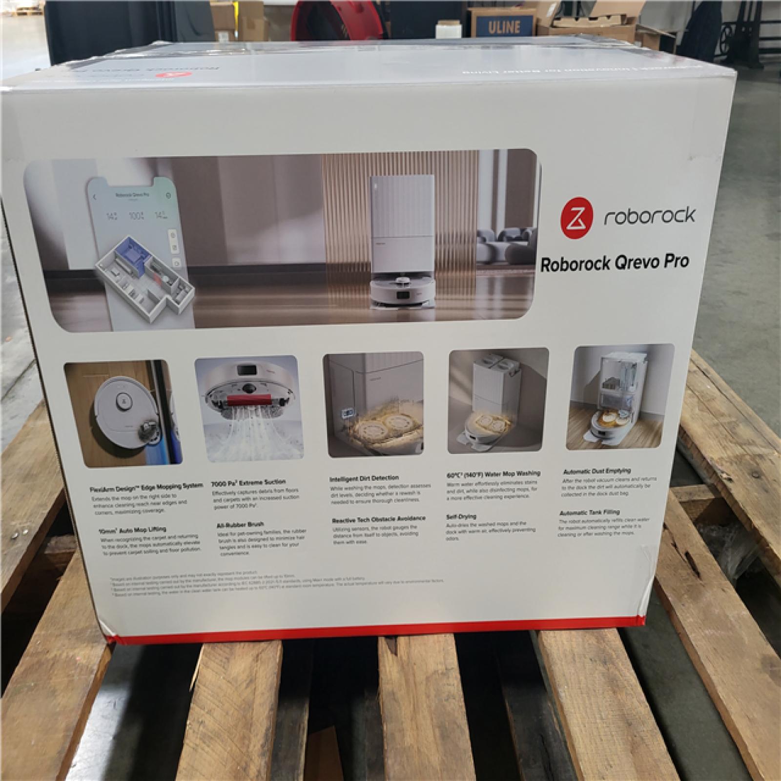 CALIFORNIA NEW ROBOROCK QREVO PRO FLOOR CLEANING ROBOT