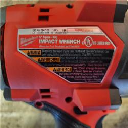 HOUSTON LOCATION - AS-IS Milwaukee FUEL 18V Lithium-Ion Brushless Cordless 1/2 in. Impact Wrench with Friction Ring (Tool-Only)