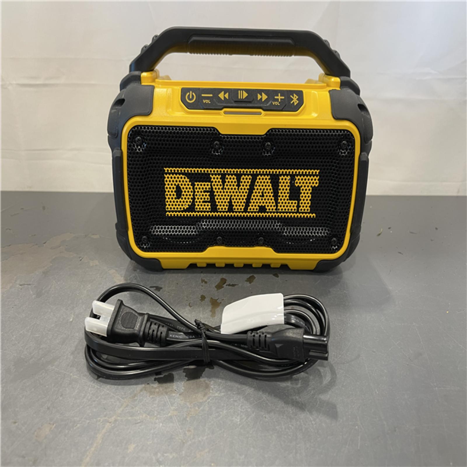 AS-IS - DeWalt 20V MAX Cordless Bluetooth Speaker