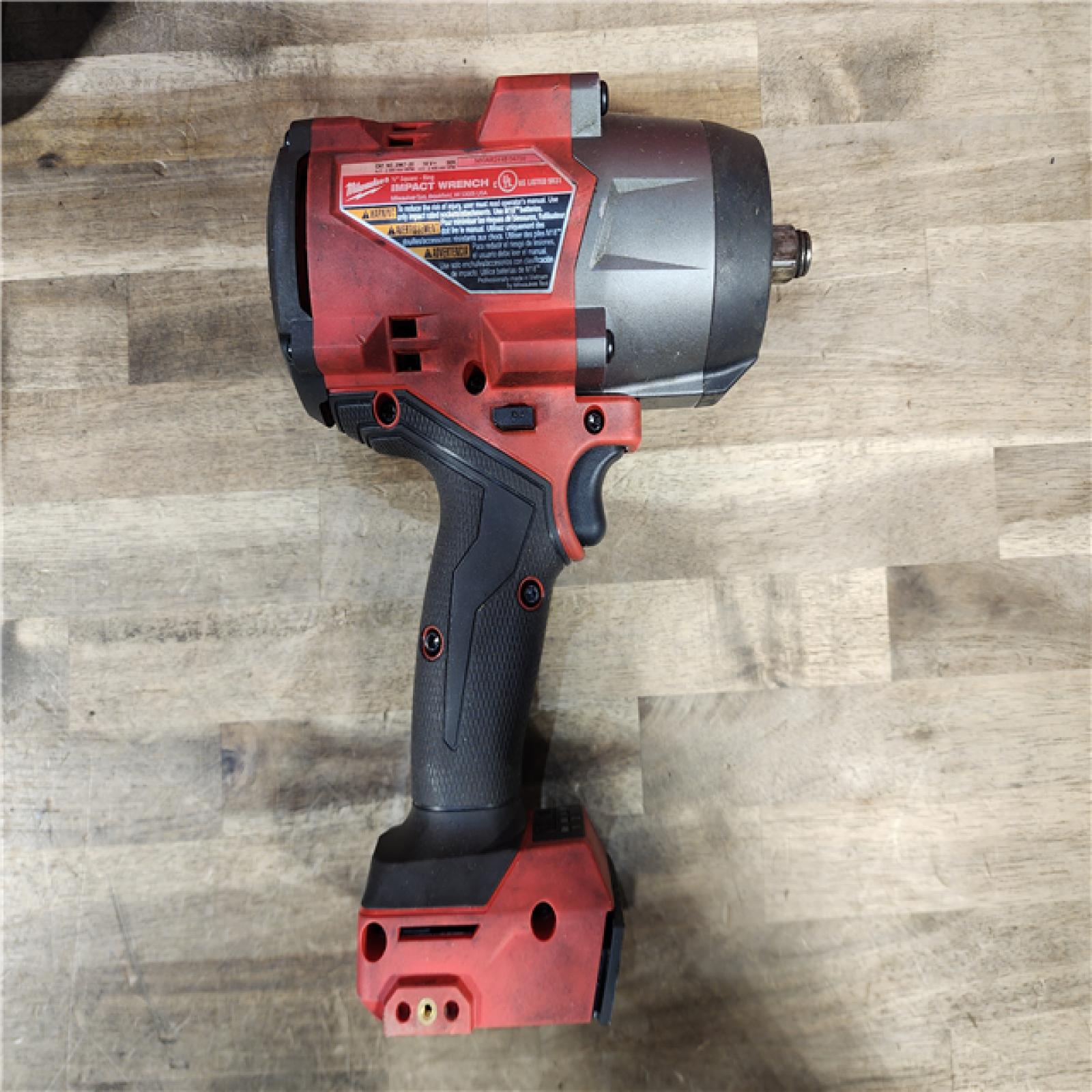 HOUSTON LOCATION - AS-IS Milwaukee M18 1/2 in. Cordless Brushless High Torque Impact Wrench Kit (Battery & Charger)