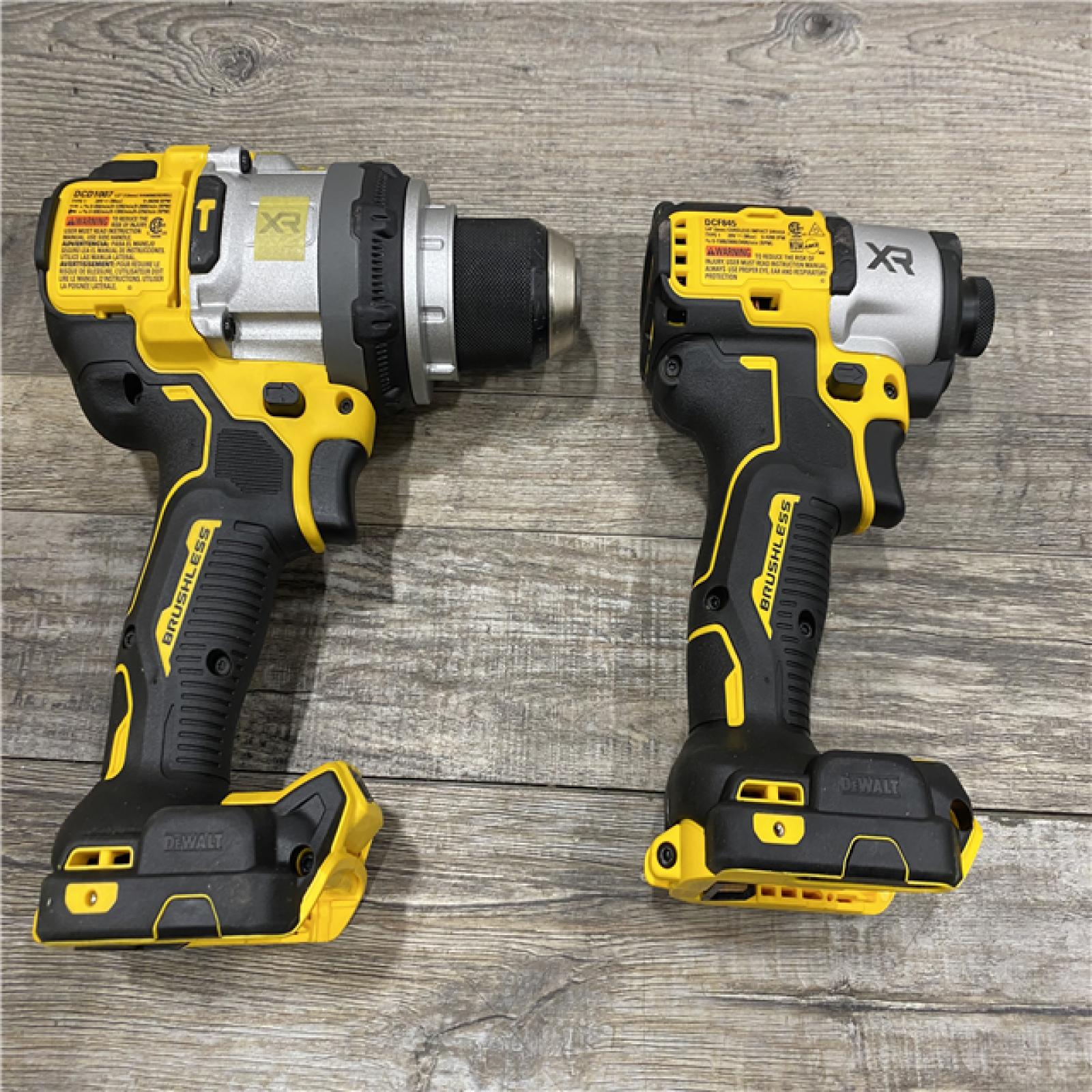 AS-IS DEWALT 20V MAX Lithium-Ion Cordless 2-Tool Combo Kit