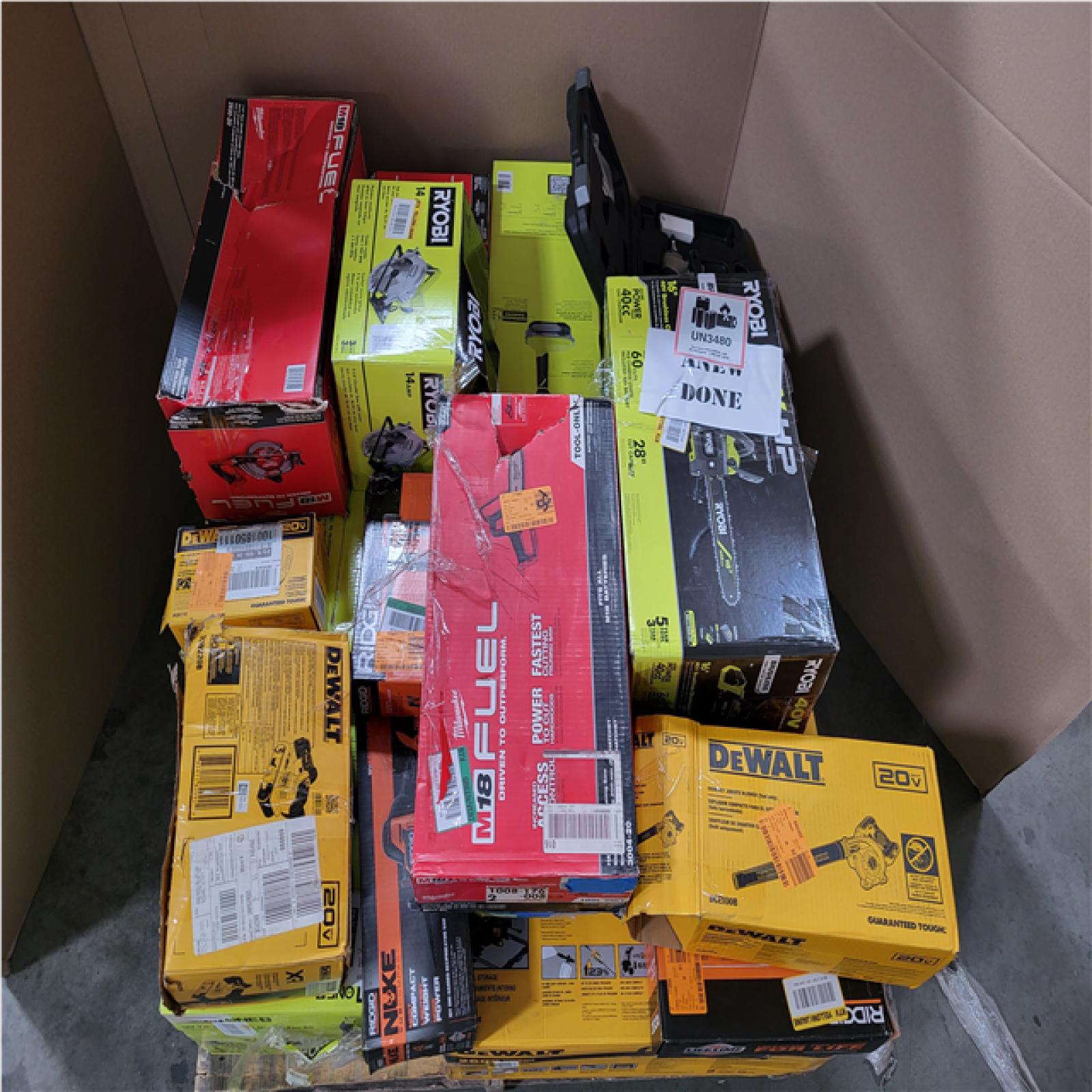 CALIFORNIA AS-IS TOOL PALLET