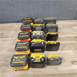 HOUSTON LOCATION - AS-IS DEWALT BATTERY PACK QTY - 15